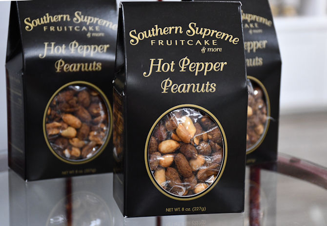 8 oz. Hot Pepper Peanuts